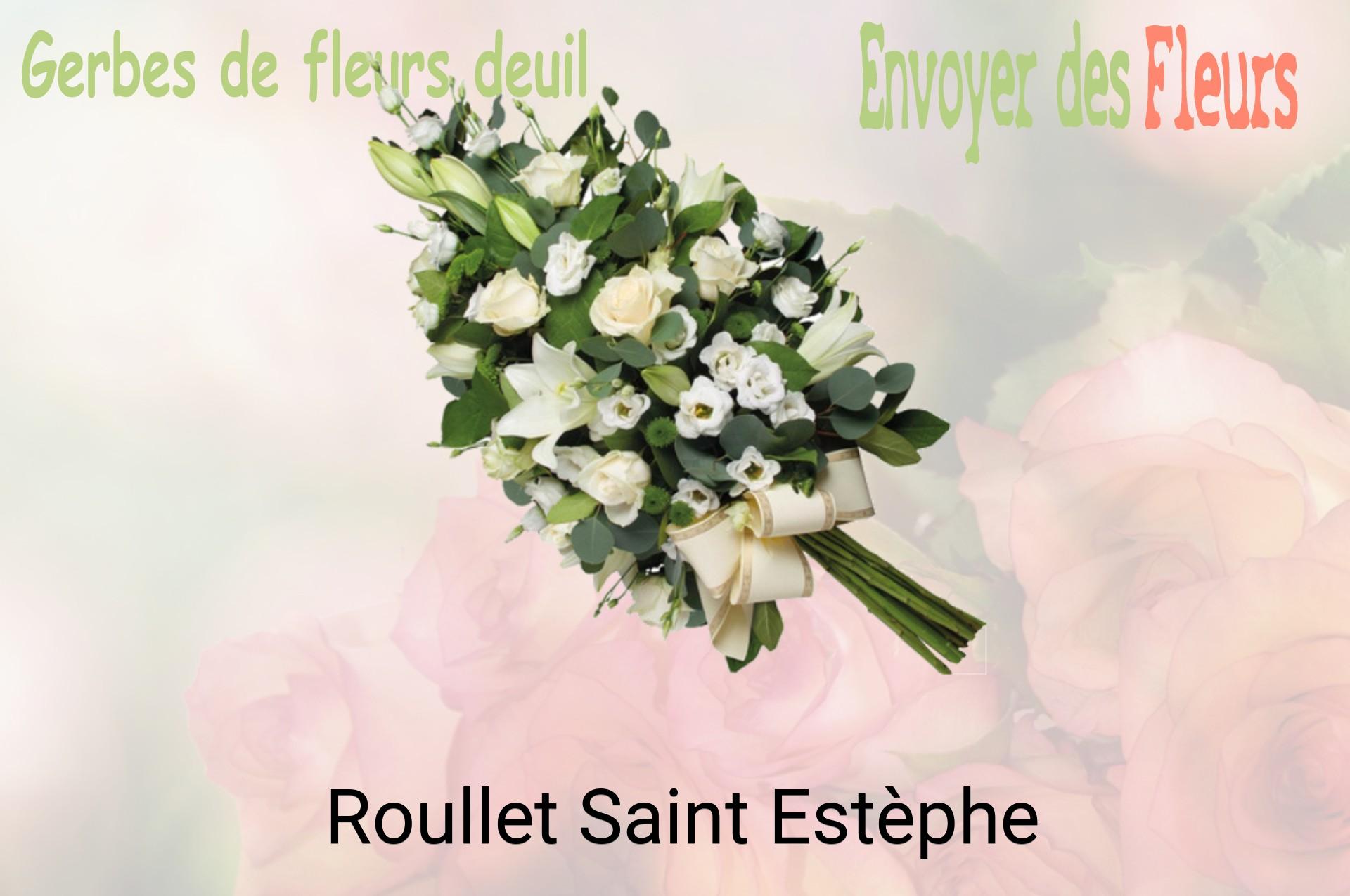 Gerbe de fleurs de deuil livrée à Roullet-Saint-Estèphe